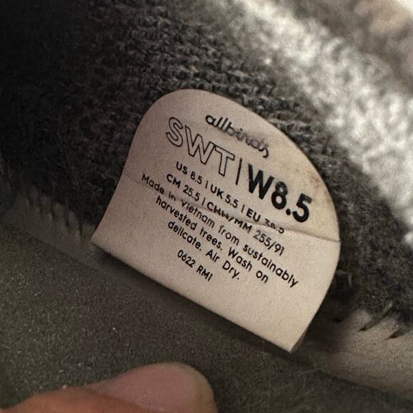 Allbirds Women Trail Runners SWT in Hazy Beige Lux Purple Running Sneakers 8.5 - Picture 10 of 10